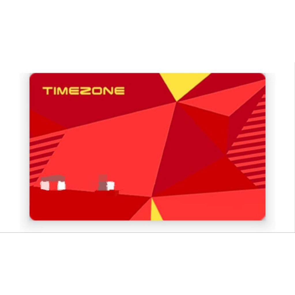WELCOME CARD TIMEZONE SALDO KOSONG