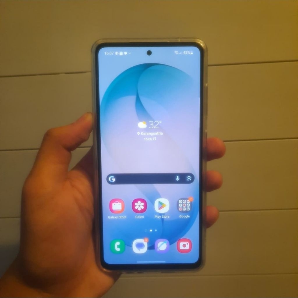 LCD + Frame + Baterai Samsung Galaxy A52 100% ORI COPOTAN BISA PAKAI BACA DESKRIPSI DULU