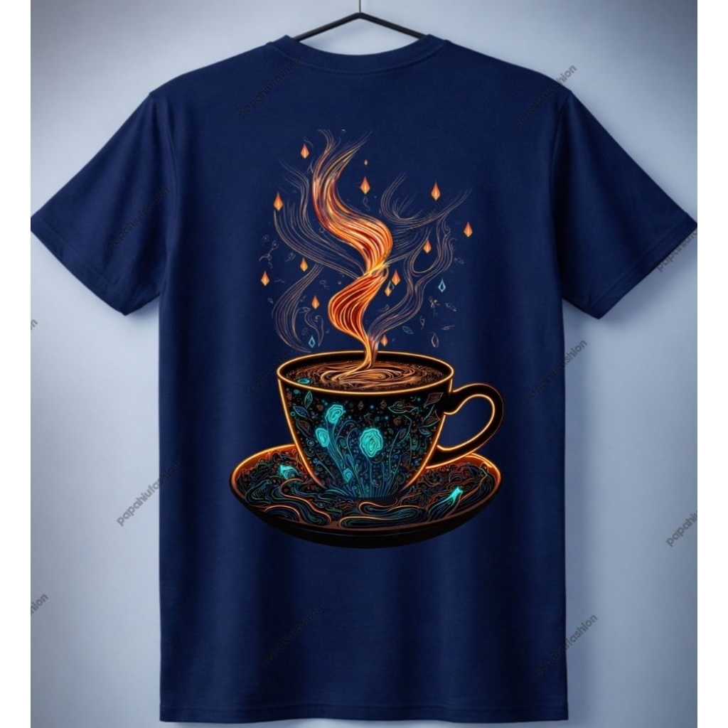 Kaos Kopi Viral Terkini Kaos Kopi Terkini | Kaos Coffee Lovers | Kaos Barista Estetik | T-Shirt Kopi