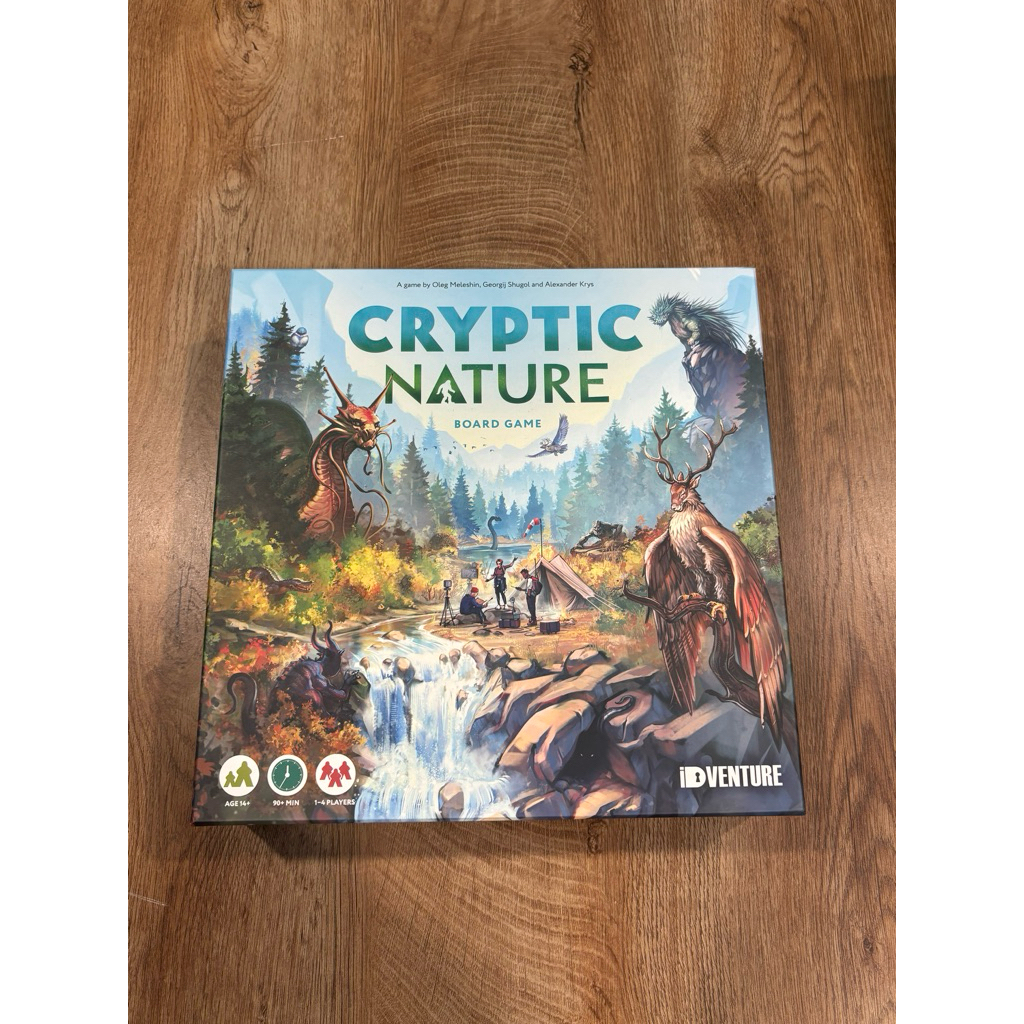 Cryptic Nature Board Game preloved mulus