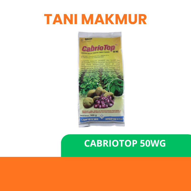 Cabrio Top Fungisida Sistemik Cabrio Top Metiram Piraklostrobin 60 WG 500 Gram Cabriotop Fungisida O