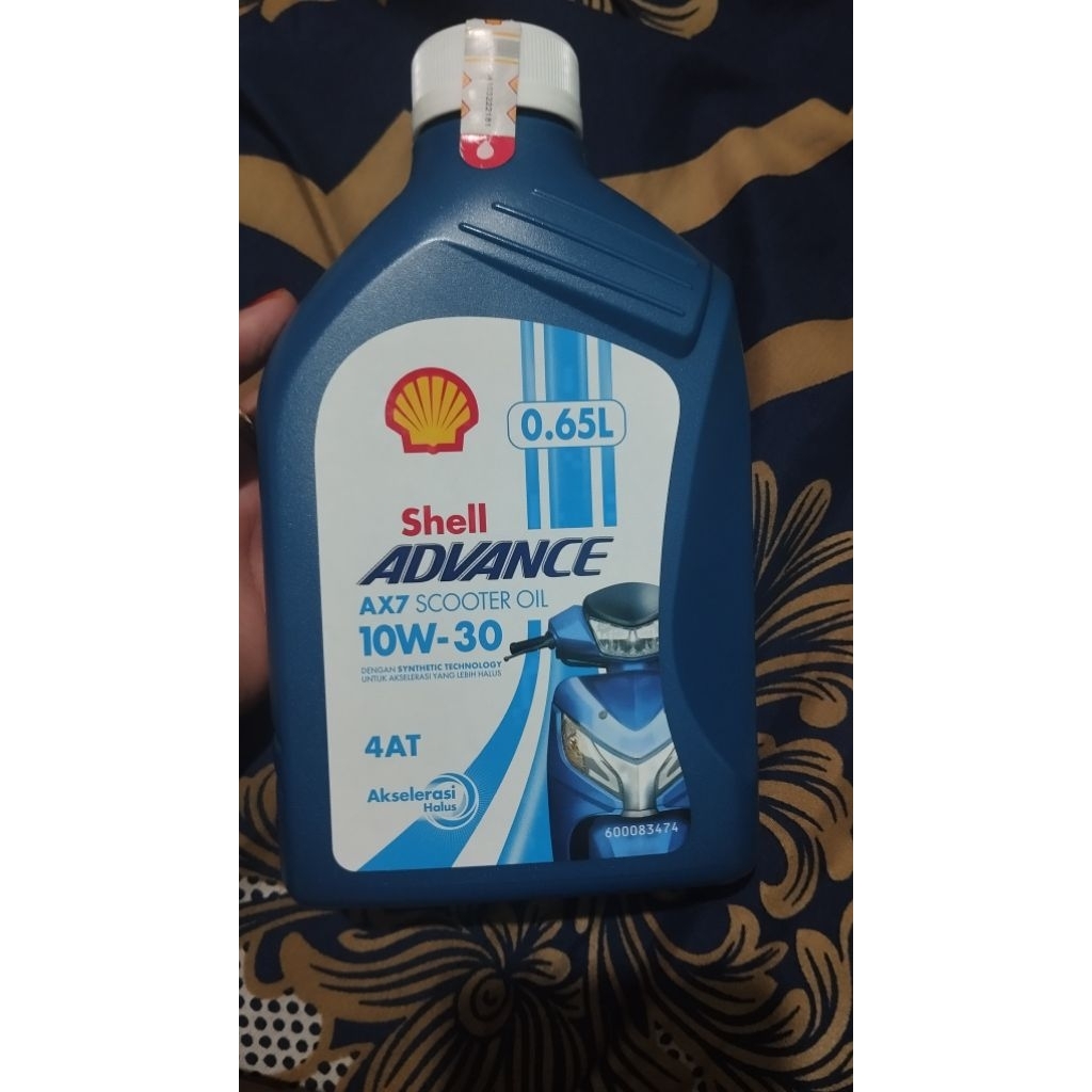 oli motor shell advance