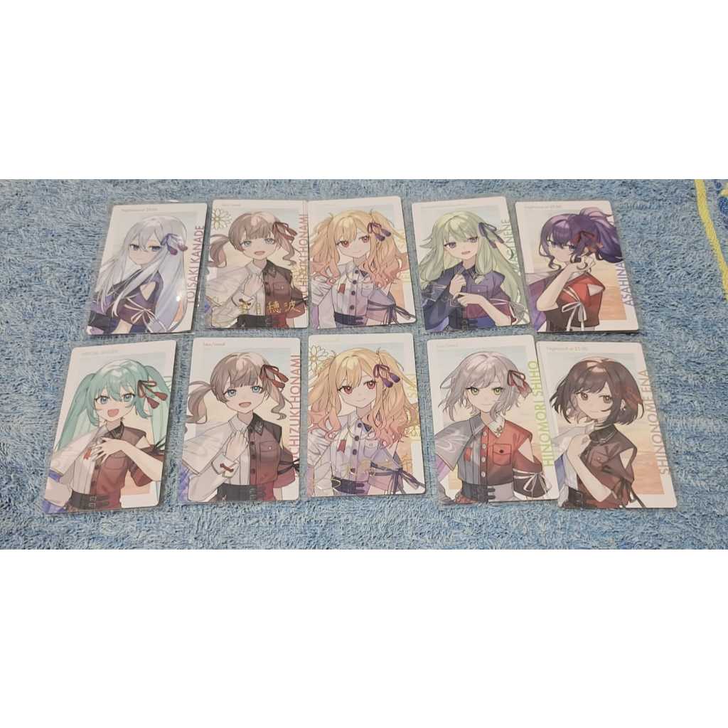 [BUNDLE] Project Sekai Proseka epick Honami foil Saki foil Unison Kanade Miku Nene Mafuyu Shiho Ena