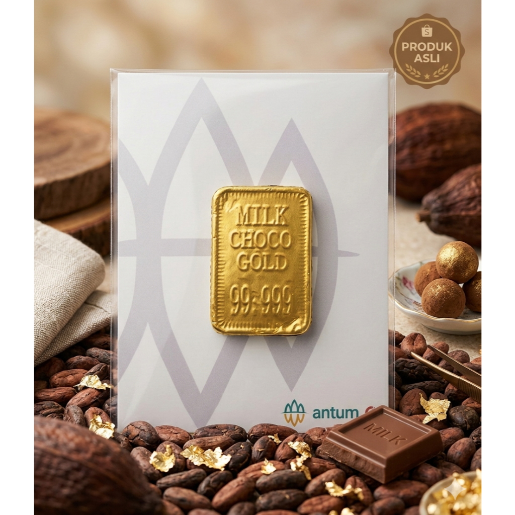 [PAKET ISI 10 / 20 / 40 / 50] MINI GIFT COKLAT ANTUM EMAS Souvenir Angpao Imlek Natal Lebaran Sesera