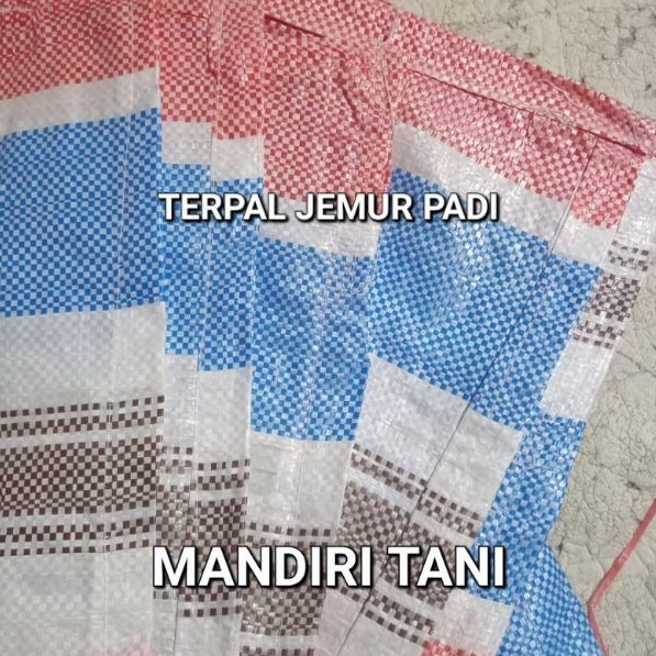 Terpal Jemur Padi 6x8 Meter Terpal Hamparan Jagung