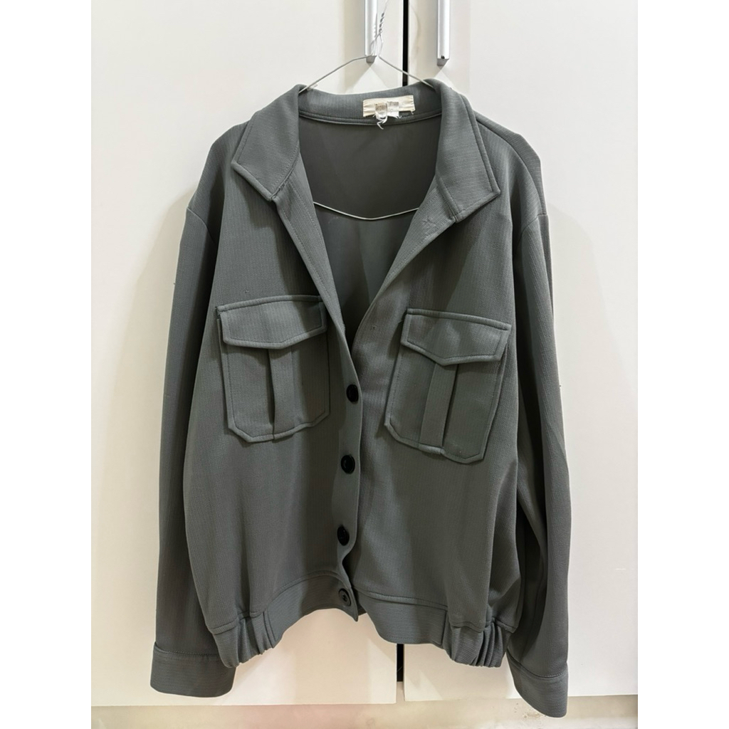 PRELOVED Outer Cardigan Jaket Top Wanita Soft Corduroy