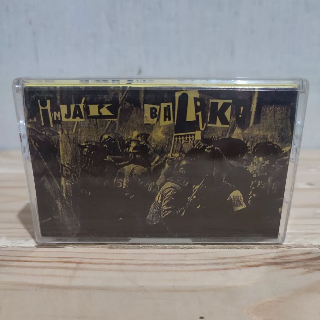 Kaset Kompilasi INJAK BALIK ~A Bandung Punk/HC Comp.~ (Puppen, Runtah, Jeruji, Turtles Jr, etc)