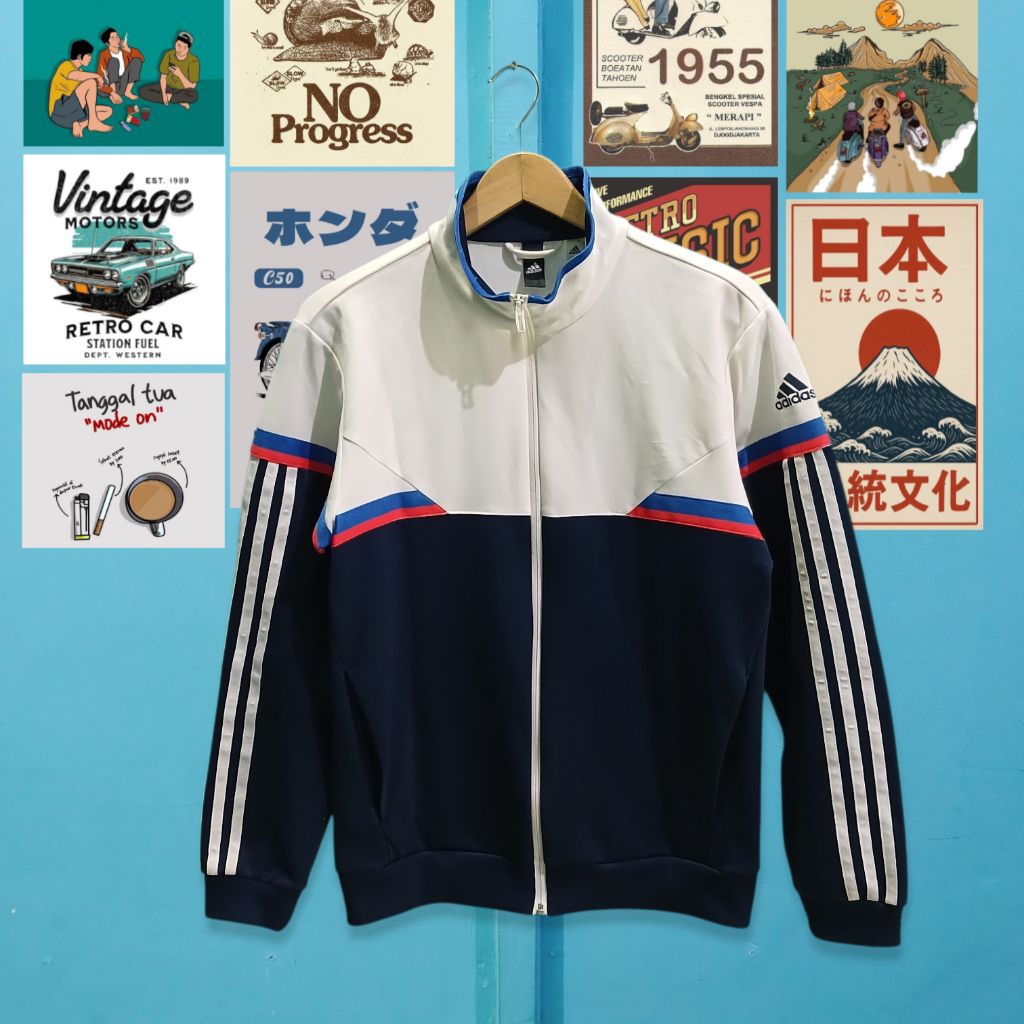 JAKET TRACKTOP ADIDAS Vintage TTB0002 | JAKET PRIA WANITA | TRACKTOP UNISEX