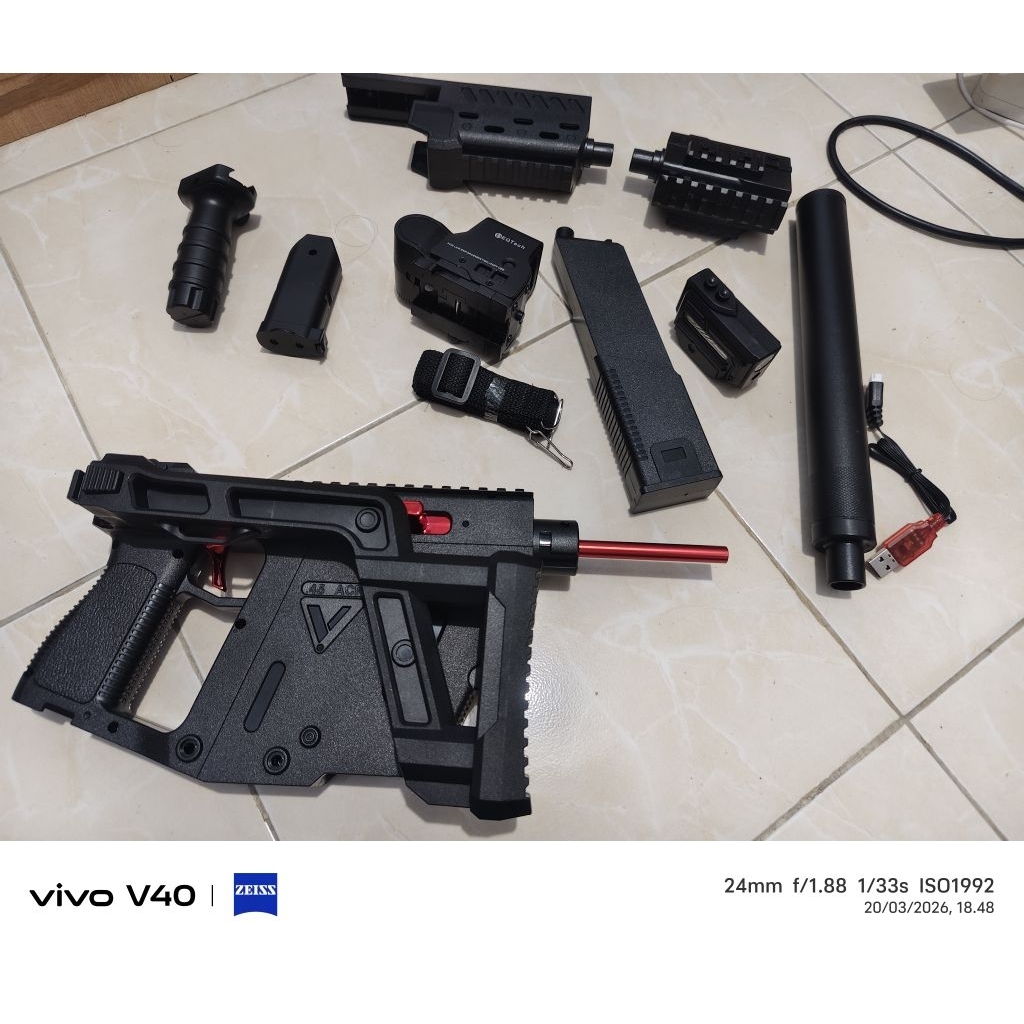 Kriss Vector V2 Gel Bluster second like new
