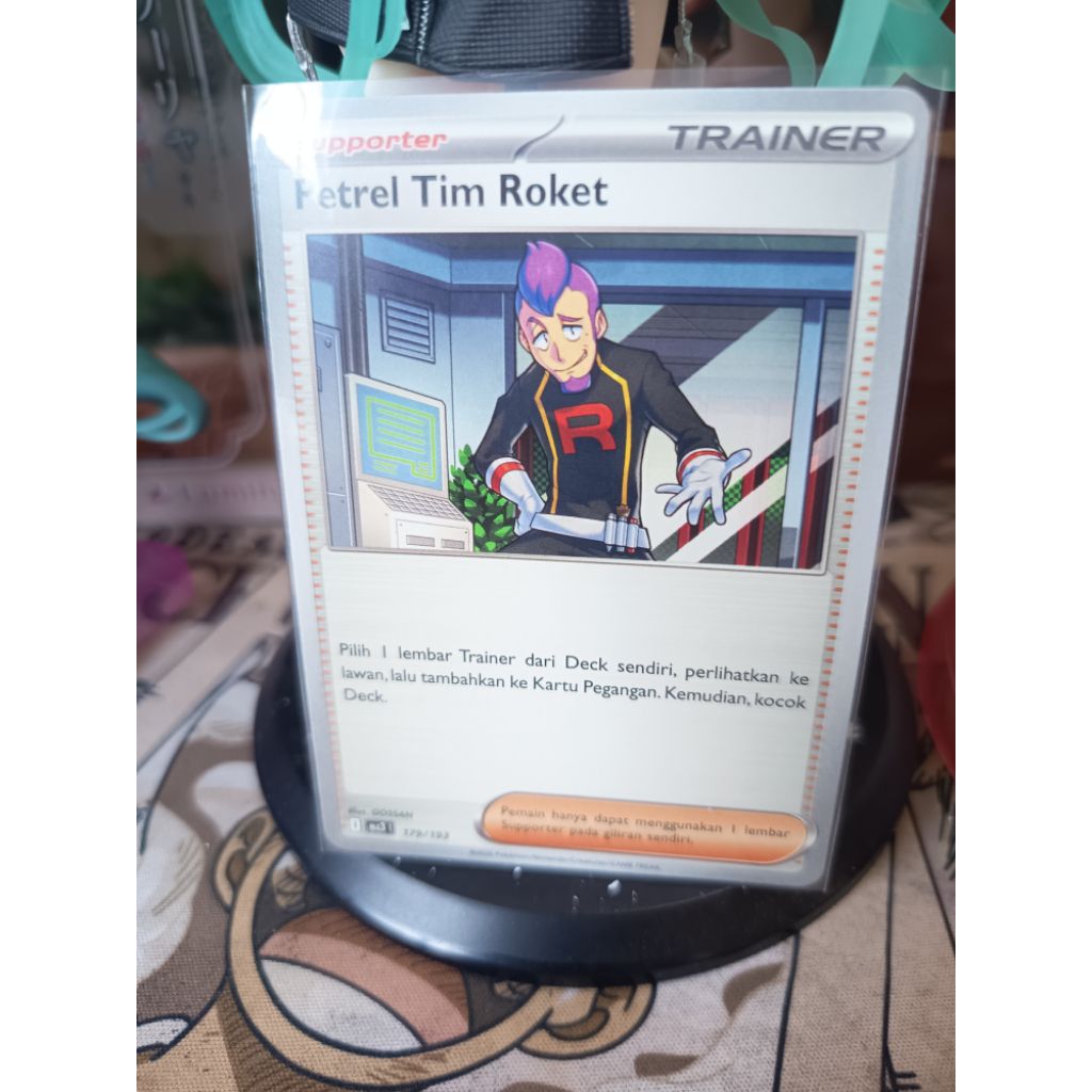 Petrel Tim Roket 179/193 - Supporter - Pokemon TCG Indonesia
