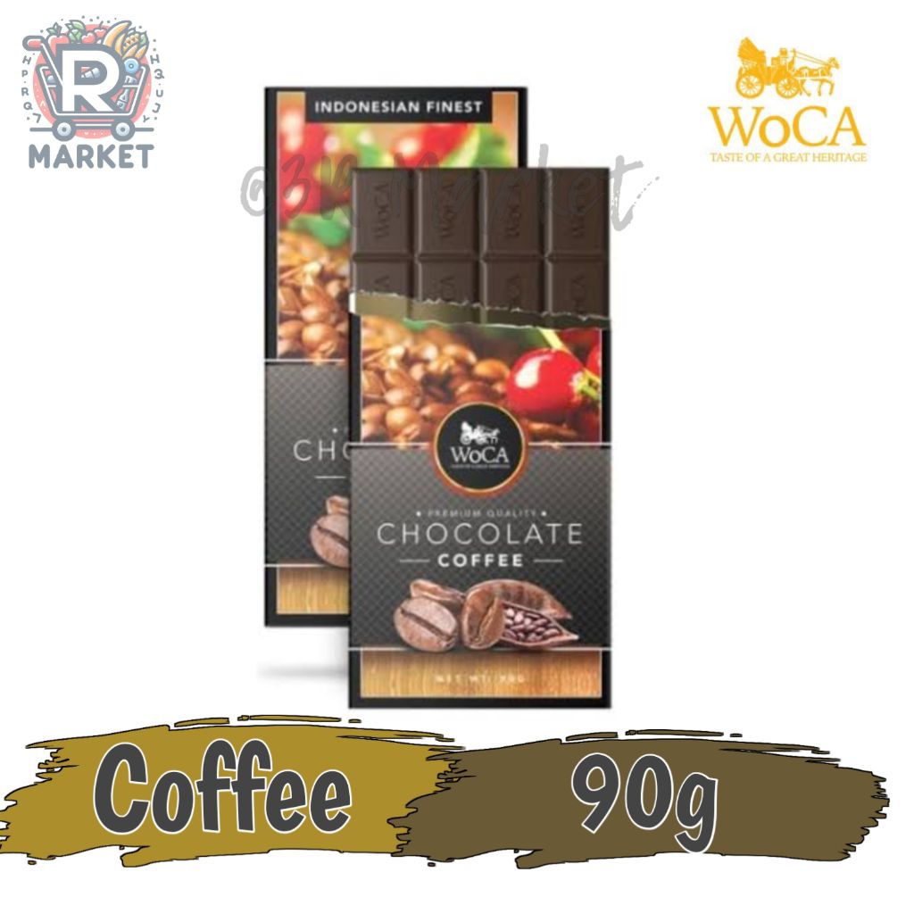 Woca Chocolate Coffee Chocolate Woca Bar Premium Quality Indonesia Heritage