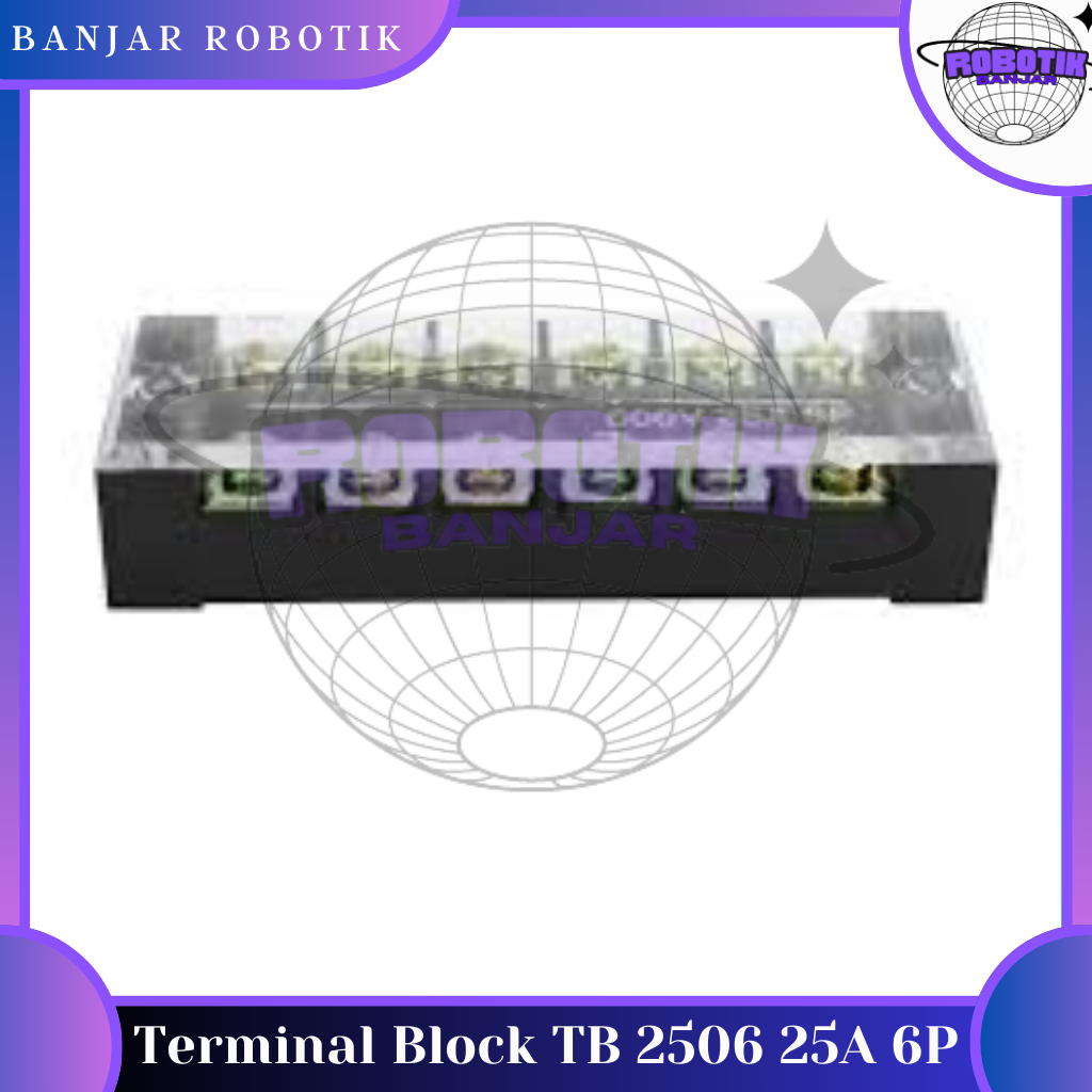 Terminal Block TB 2506 25A 6P TB2506