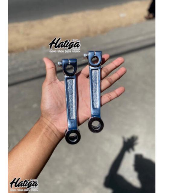 PAHA REM BELAKANG BAJAJ PULSAR TUAS REM PULSAR SUPER TEBAL CROM