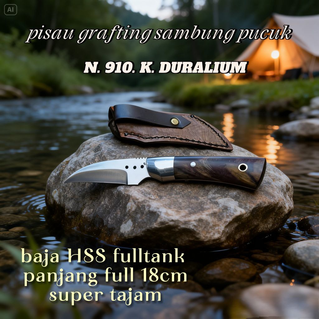 pisau grafting cangkok tanaman, pisau raut, pisau Jalu ayan