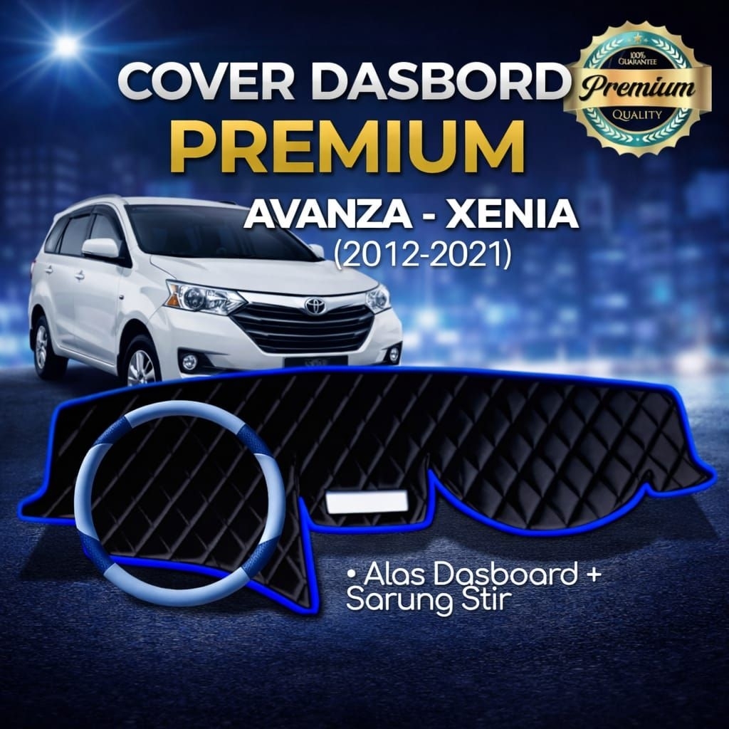 Alas Dashboard Paket Sarung stir mobil Avanza, Xenia (2012-2021)