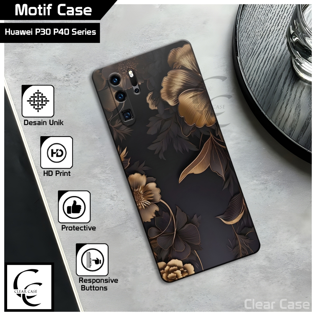 Softcase Huawei P30 P30 Pro P30 Lite P40 P40 Pro P50 Terbaru 2026 silikon Casing pelindung hp