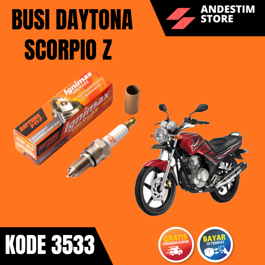 Busi daytona Racing Yamaha scorpio z Original 3533