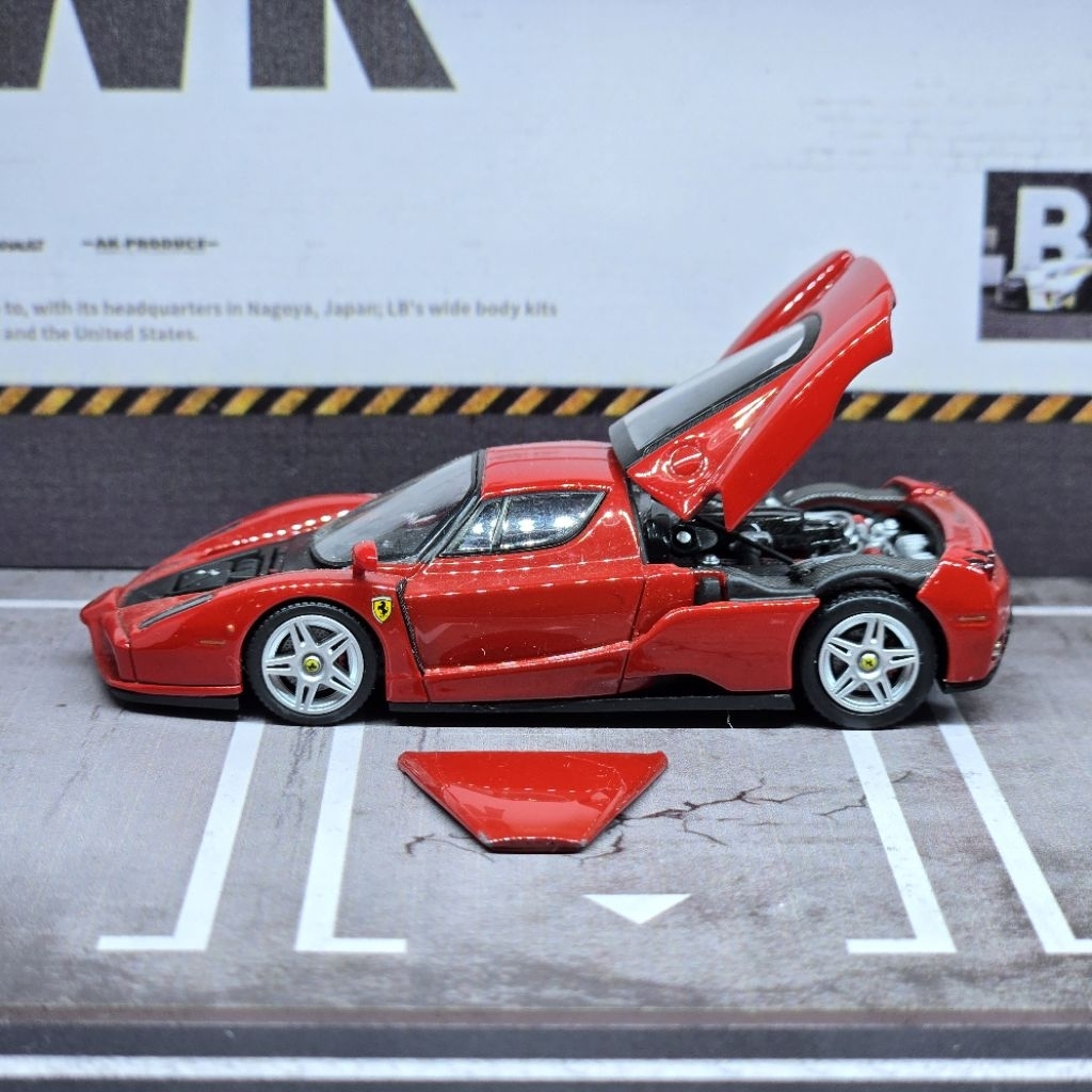 King Model Loose 1/64 Ferrari Enzo Red
