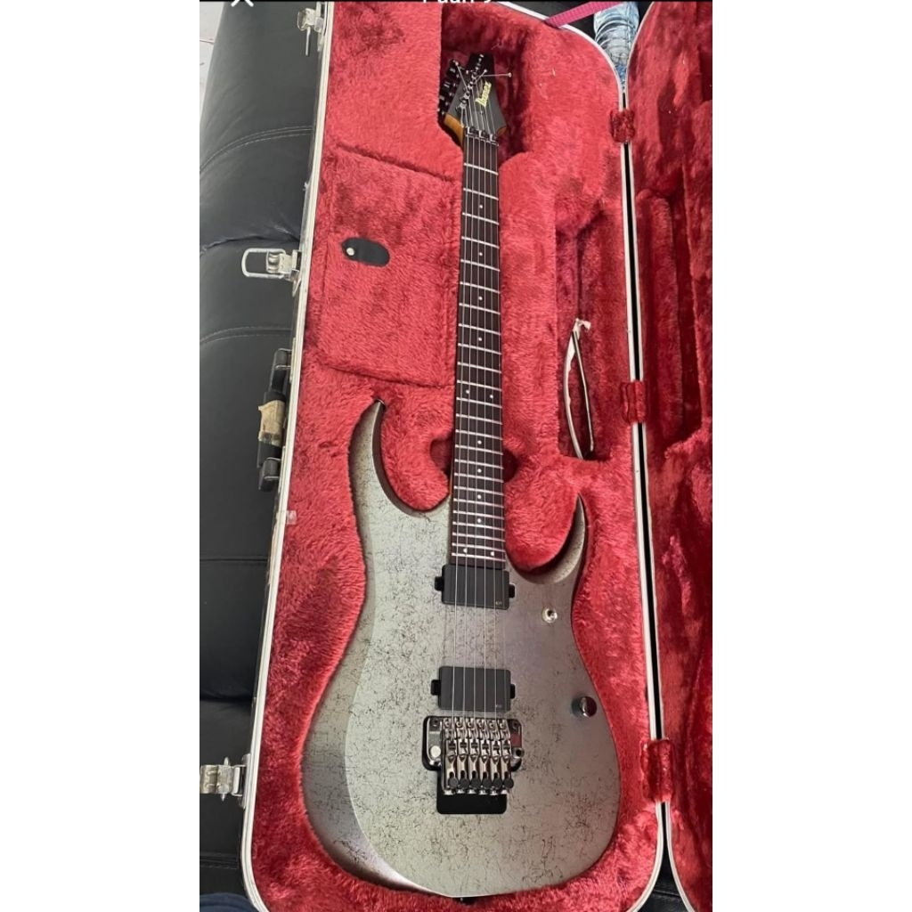 Gitar Ibanez prestige Rgd212Z japan warna silver langka