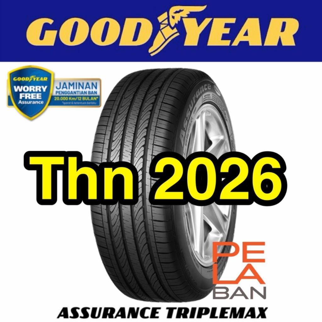 Ban Goodyear 205/55 R16 Triplemax 205 55 16 (2026)