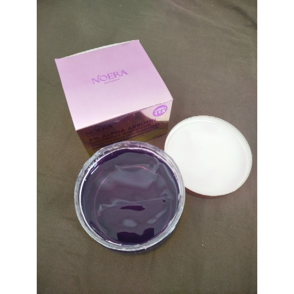 (PRELOVED) Noera 5% Alpha Arbutin Luxurious Whitening Booster Body Serum Essence
