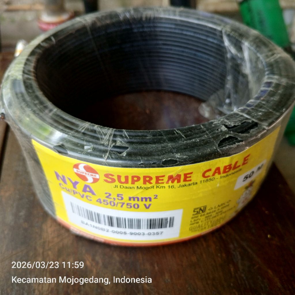 Kabel Supreme NYA 2.5