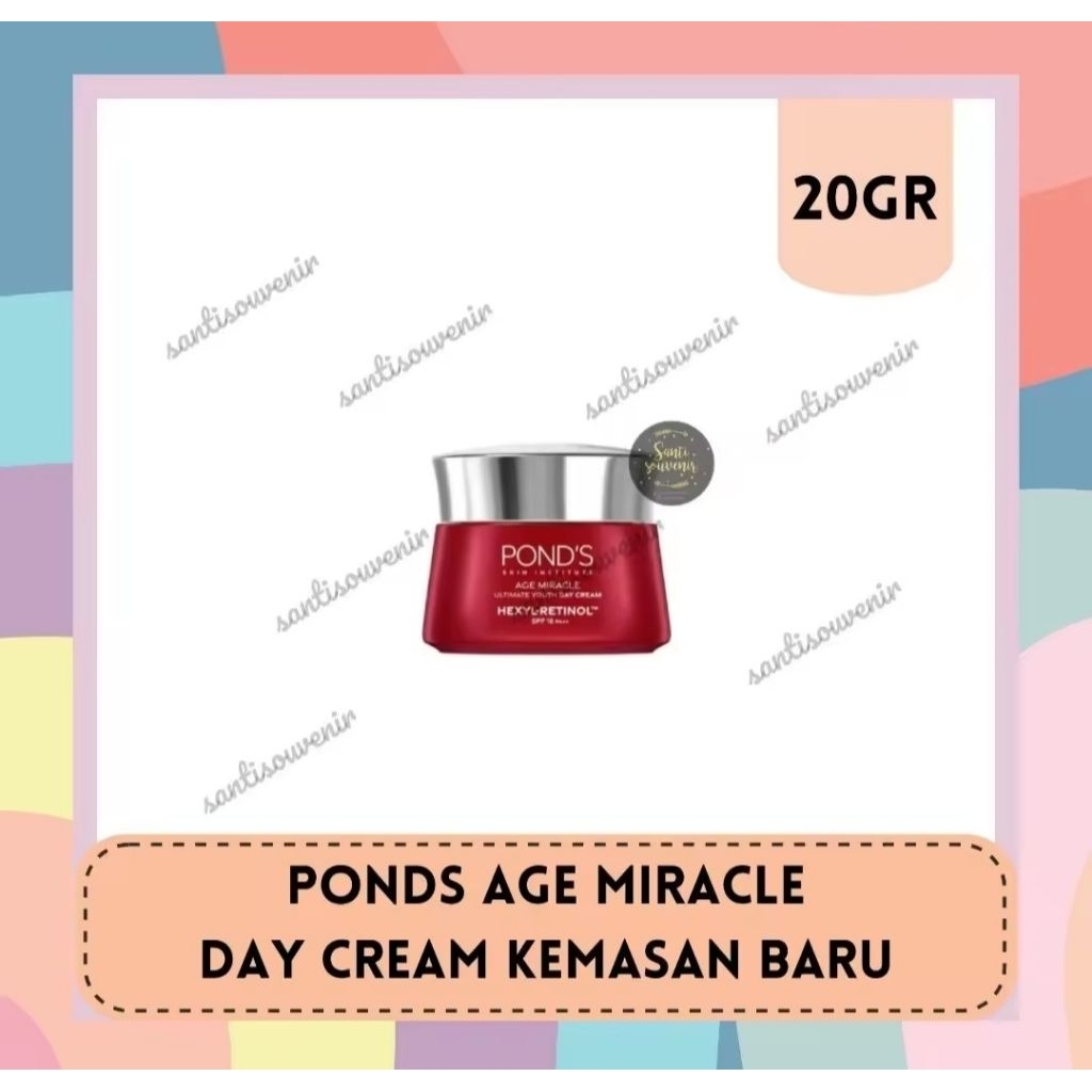 Ponds Age Miracle Day Cream 20gr