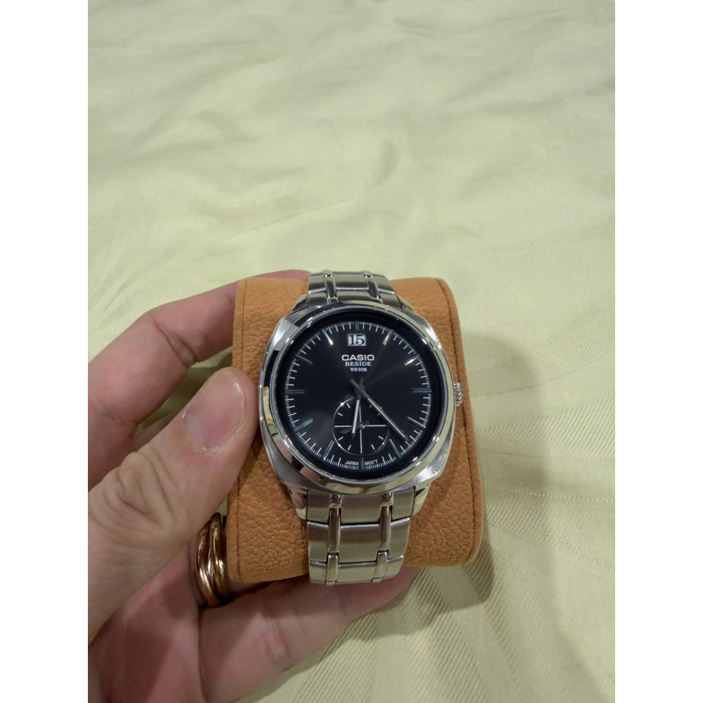 CASIO BEM-150D-1A beside bem 150d
