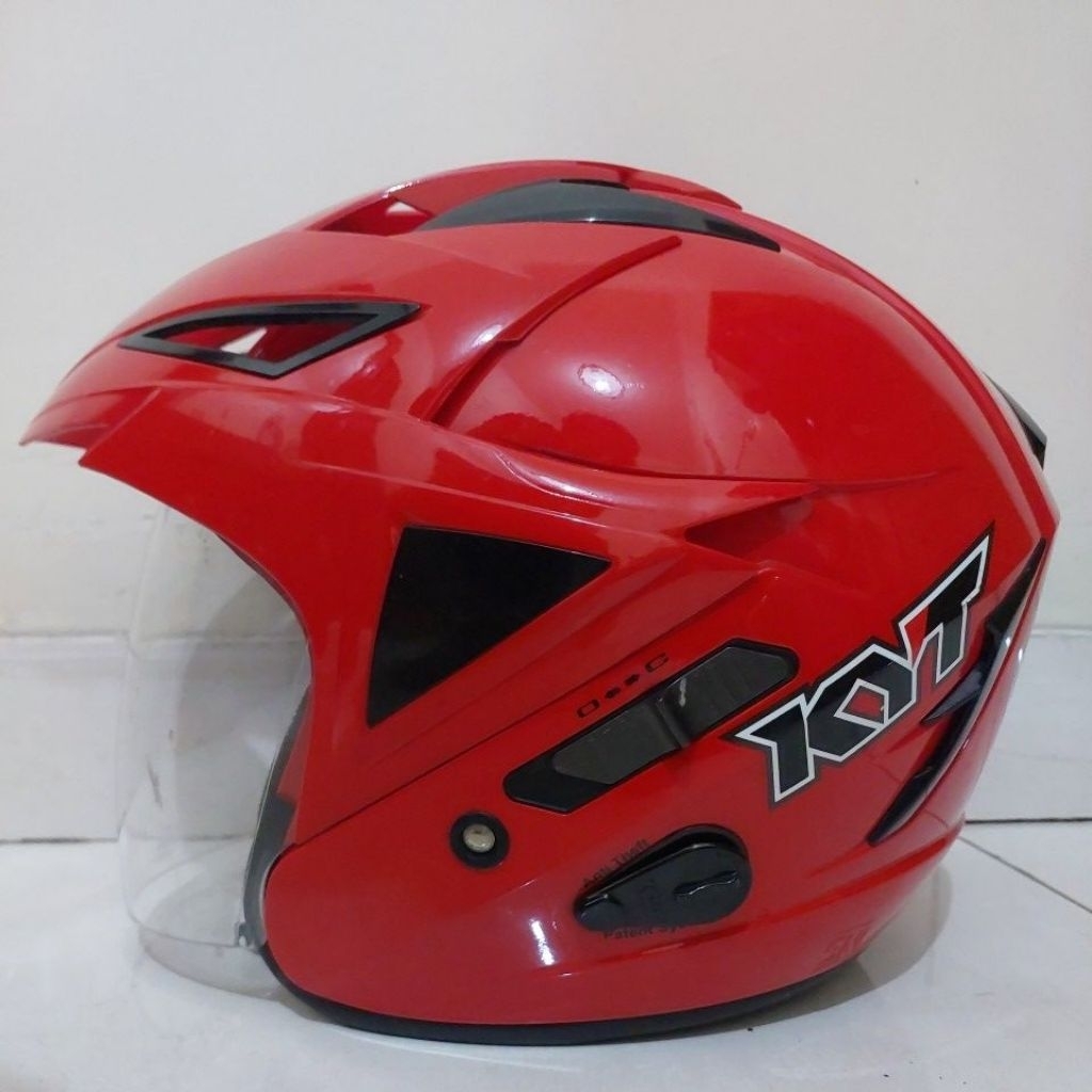 Helm KYT Original Merah Size L