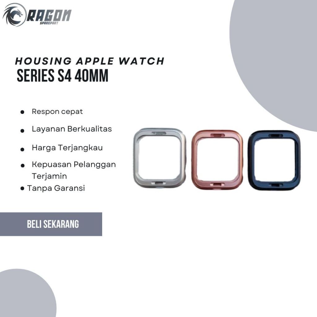 HOUSING CASING APPLE WATCH SERIES S4 40MM ORIGINAL
