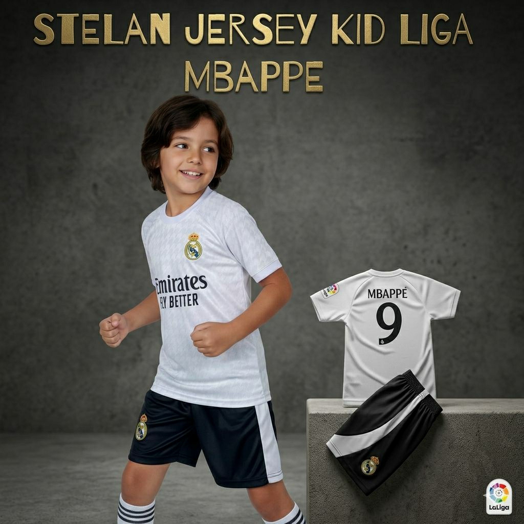 jersey mbbape kids madrid printing