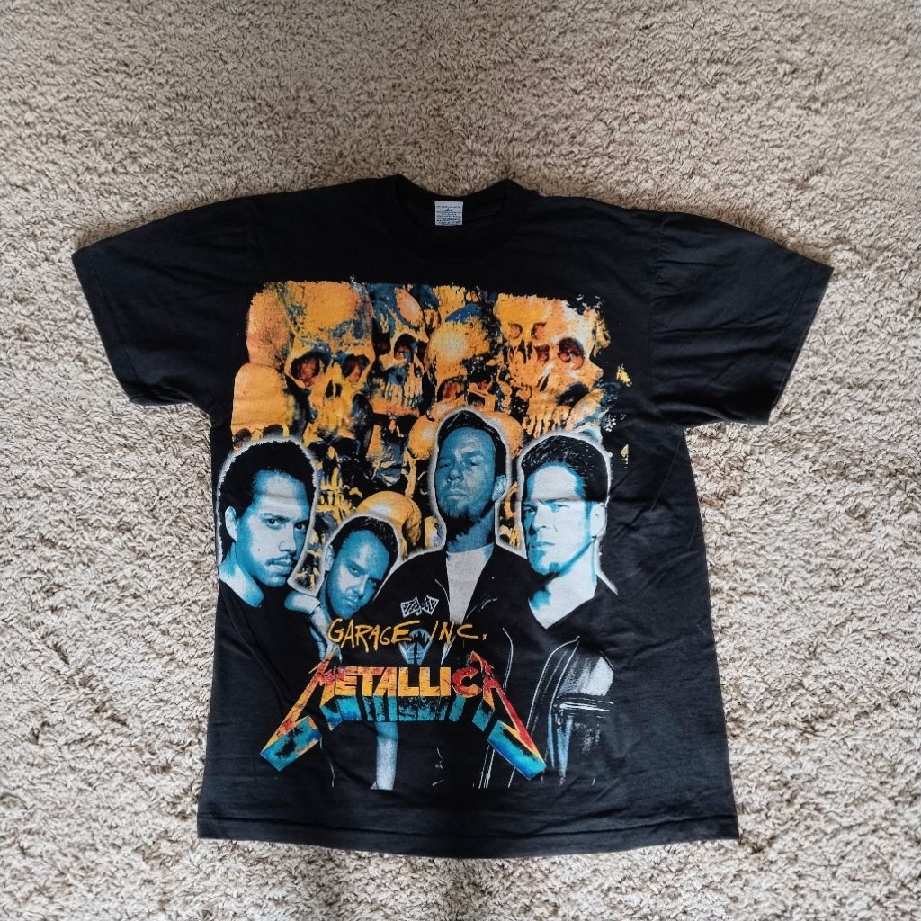 Kaos bootleg Thailand original METALLICA tour Mexico 1999.
