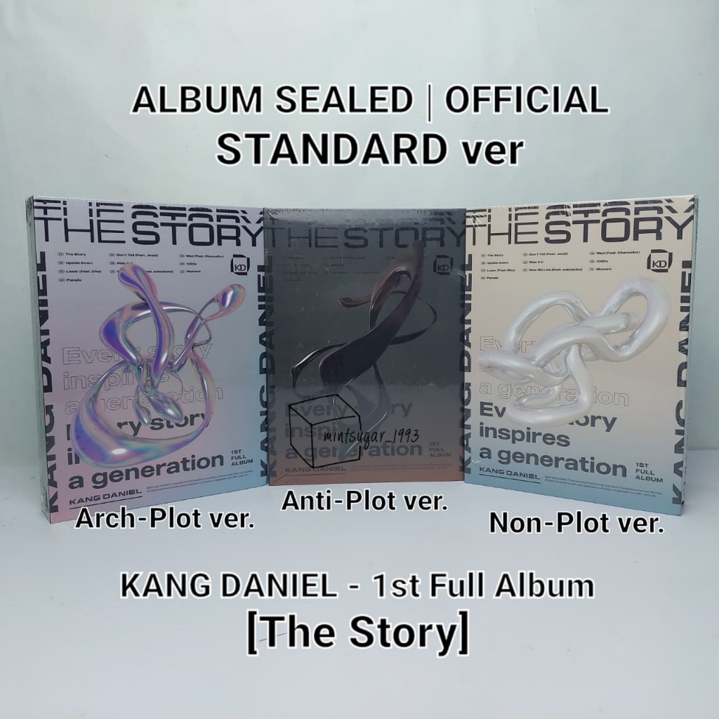 [ READY SEALED ] KANG DANIEL - 1st Full Album [ The Story ] ( Standard Ver. ) ( Arch-Plot | Anti-Plo