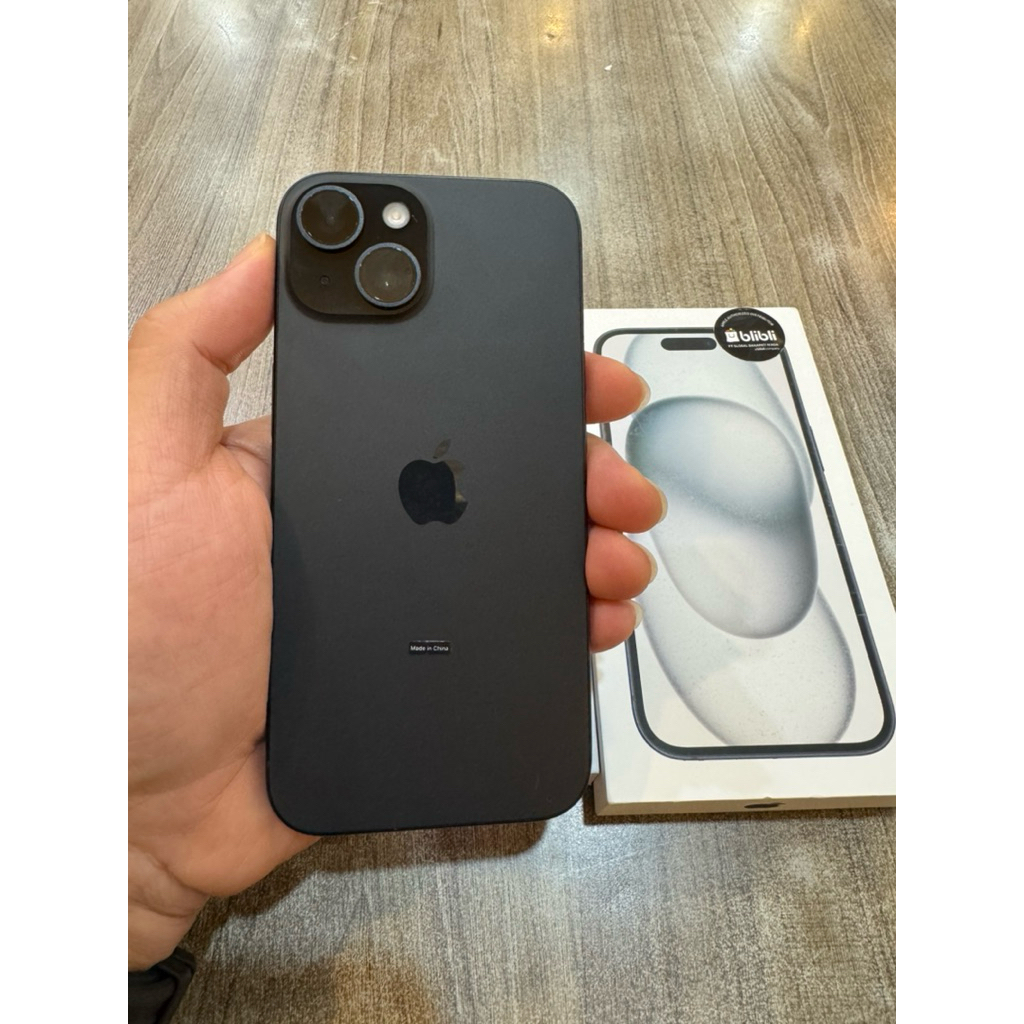 iPhone 15 basic black secon bh 100 cc 0