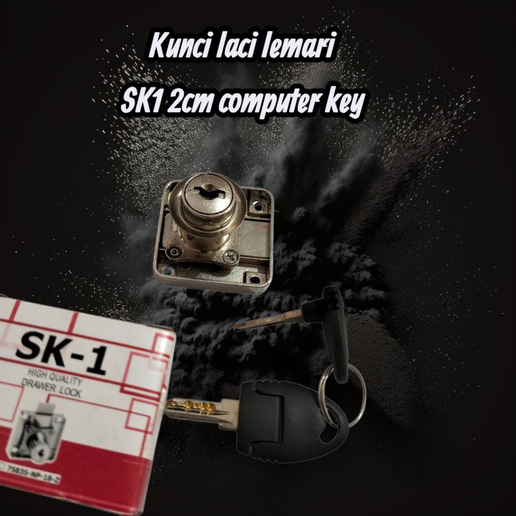 kunci laci lemari SK-1 bagus