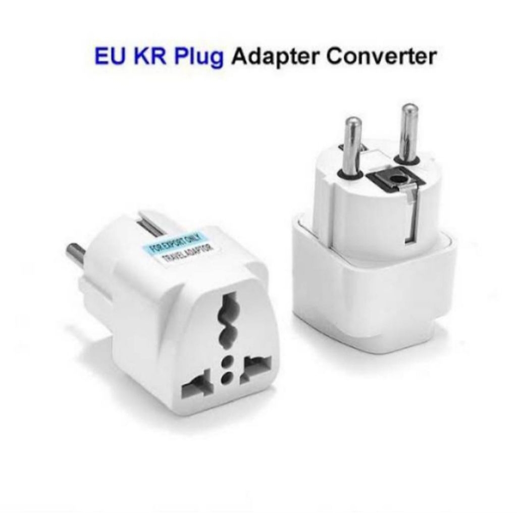 Steker Travel Adaptor Steker Colokan Listrik 3Lubang