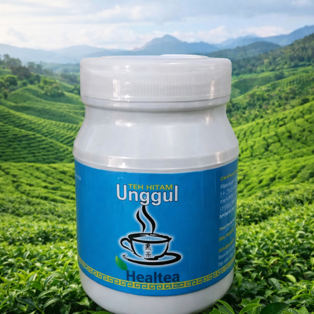 Teh Hitam Unggul Healtea 100% Asli - 72 gram