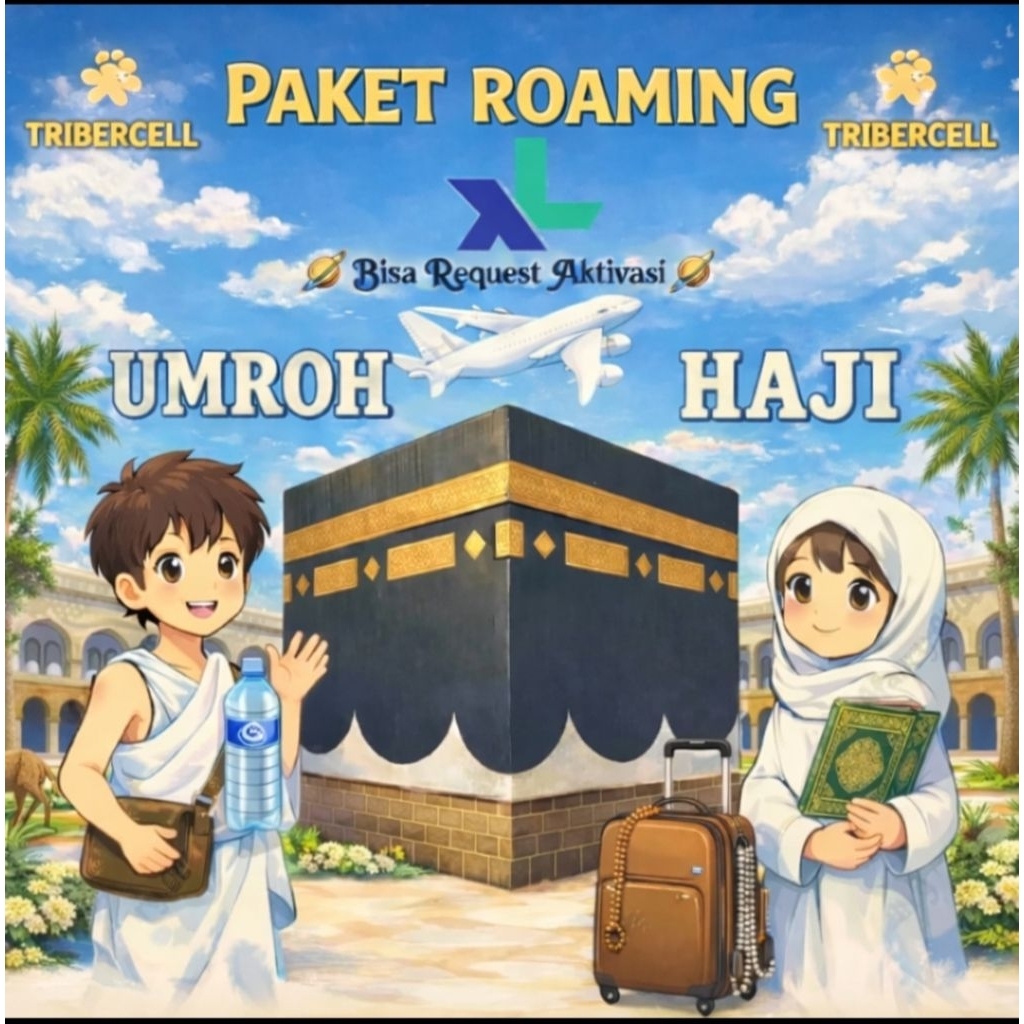 Paket kuota murah internet XL HAJI dan UMROH
