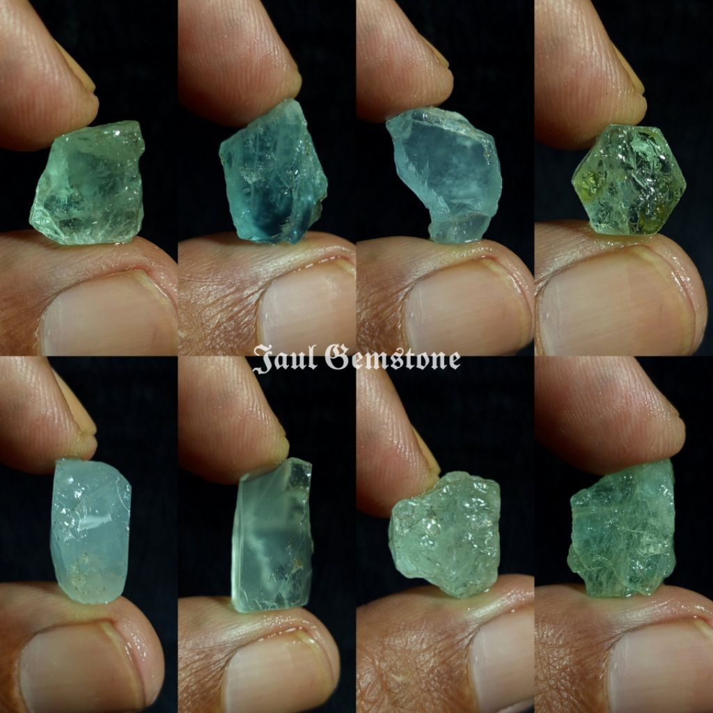Natural Aquamarine/batu aquamarine rough/bahan batu permata aquamarine(beryl)