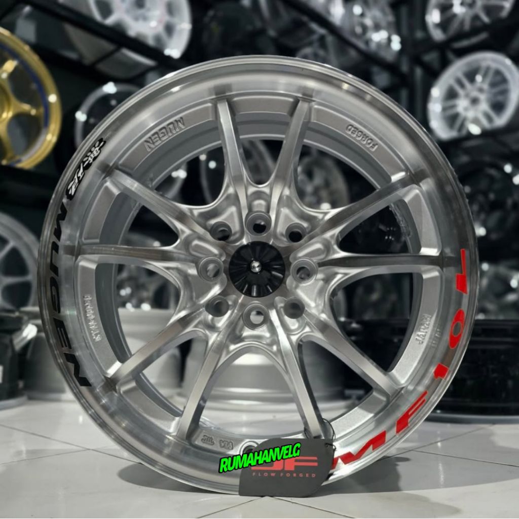 velg mugen mf10 flow forming ring 16 lebar 7 et 40 velg racing r16 avanza Xenia velg mobil ring 16 v