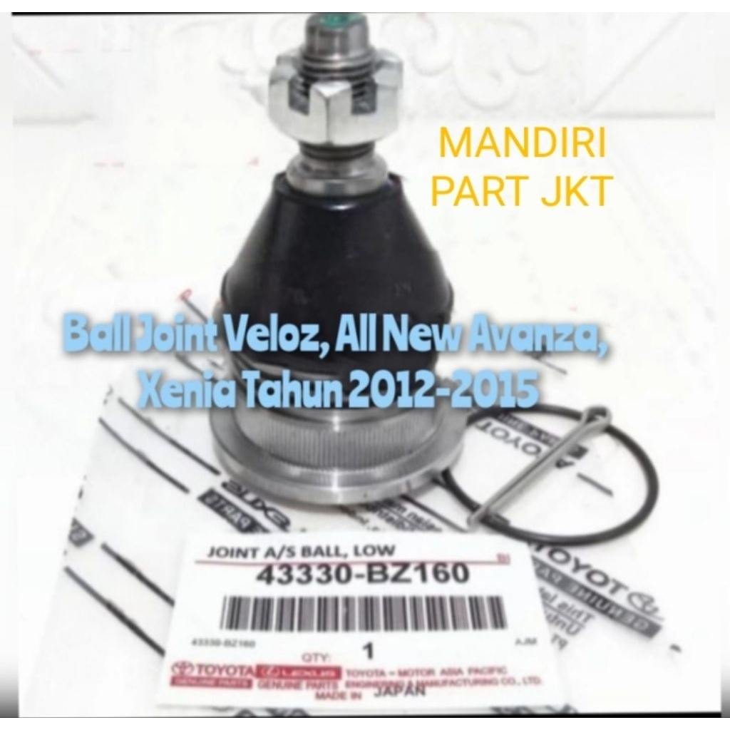 BALL JOINT VELOZ / ALL NEW AVANZA  / XENIA TAHUN 2012-2015