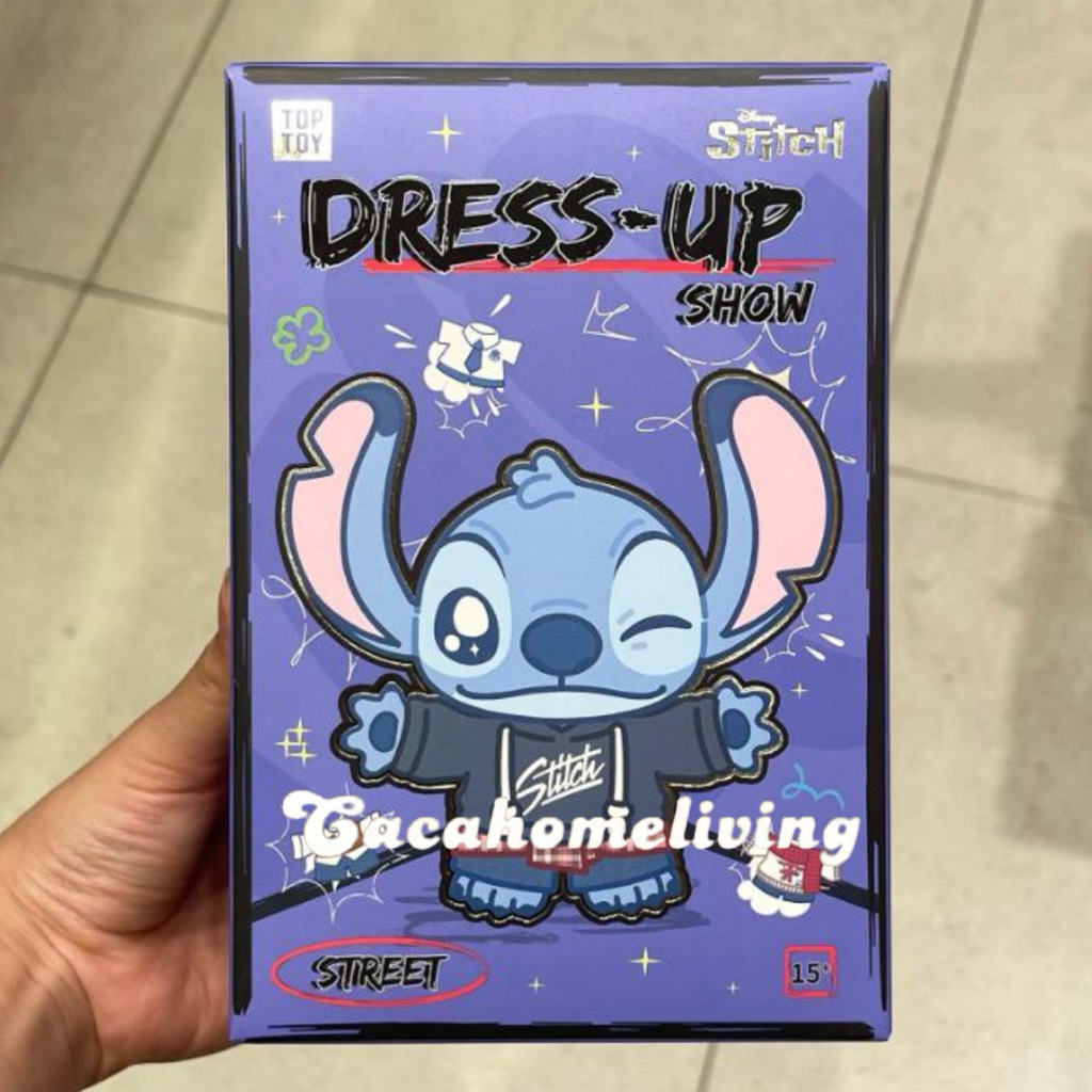 Miniso x TopToy - Blind Box Plush Pendant Vinyl Stitch Dress Up Show Collection (1 pcs Random)