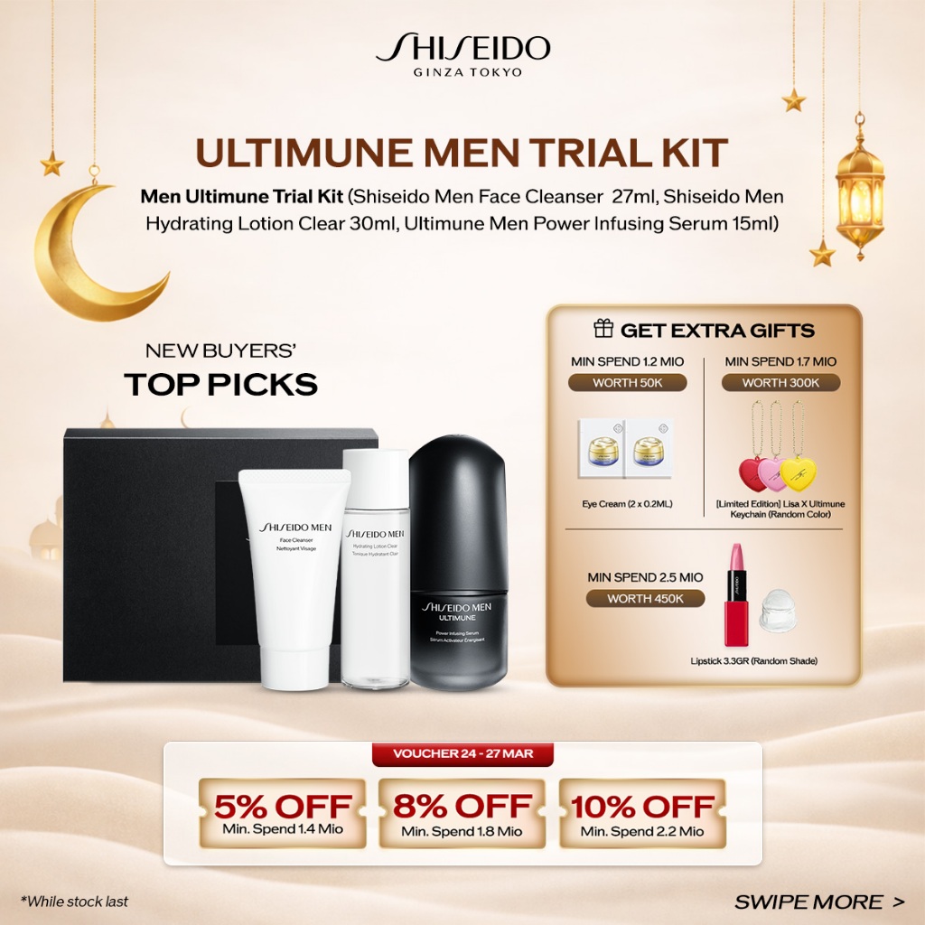 Shiseido New Men Ultimune Trial Kit