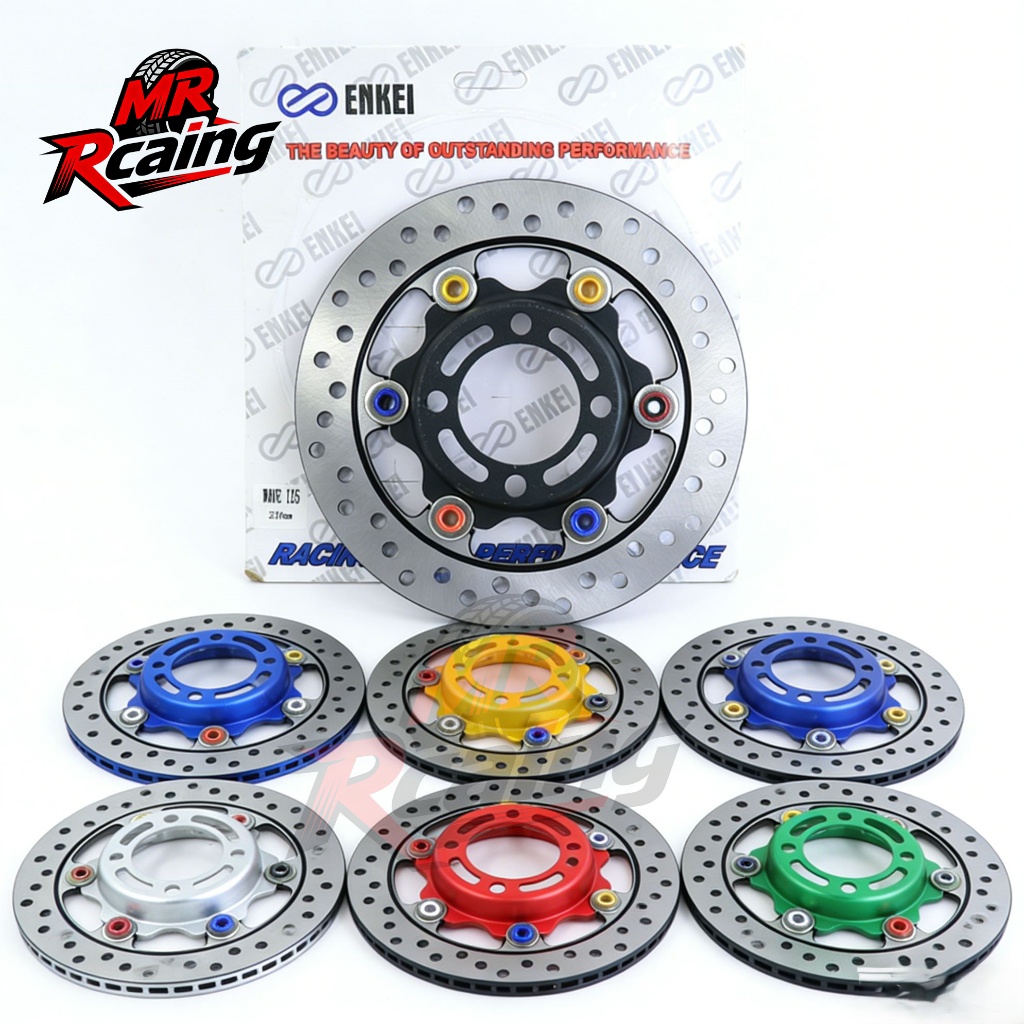ENKEI Disc Piringan Cakram PSM Karisma / Supra 125 / Supra Fit New 220 mm Floating Piring dan mangku