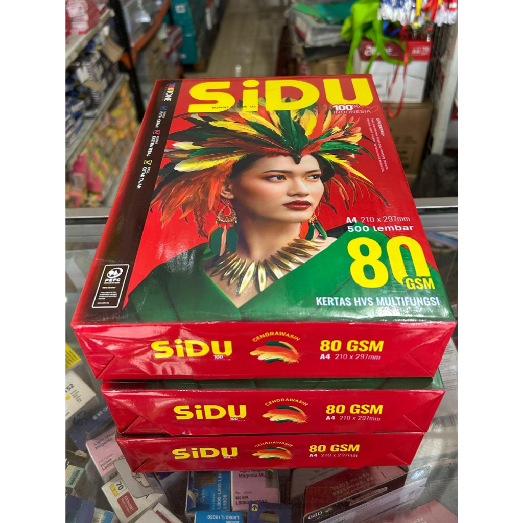 HVS SIDU A4 80 GSM 1 RIM