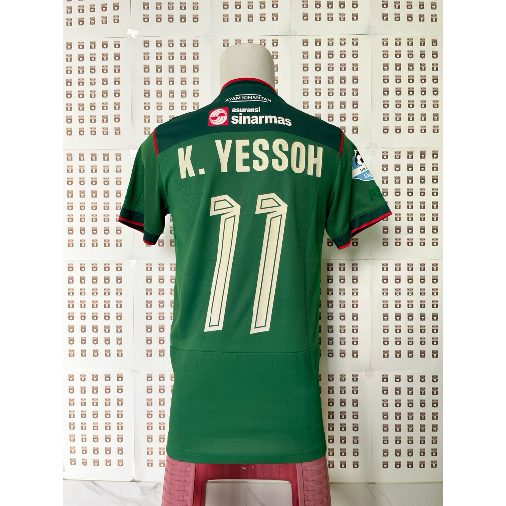 Jersey Original PSMS Medan Home 2018 K Yessoh