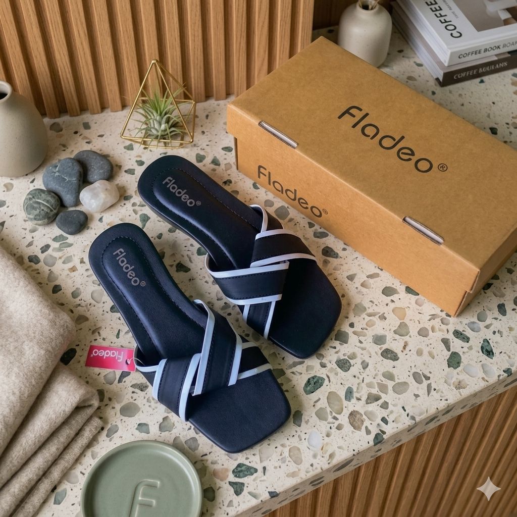 Sandal Wanita Fladeo Grade Original Flatt Premium//Sandal BR Fladeo Terbaru//Sandal Wanita Fladeo