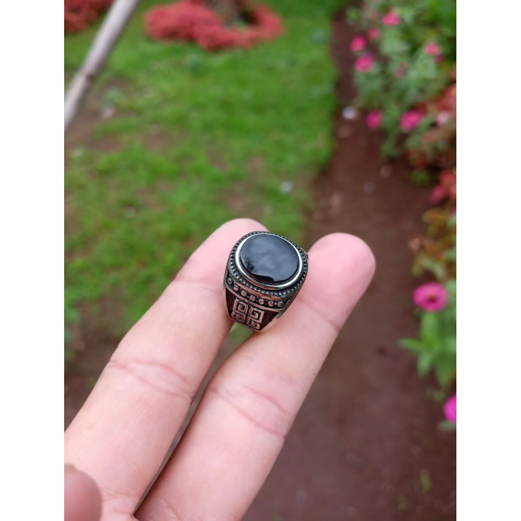 Batu akik Yaman wulung asli ( Real pict)