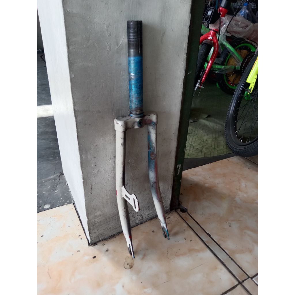 garpu sepeda mini bekas 20 in tingi tiang derat 16 cm
