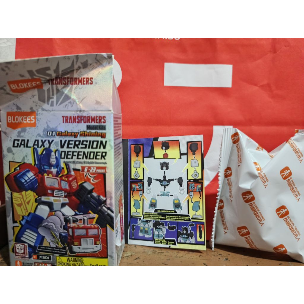 Blokees Transformers GDV01 SG Sideswipe